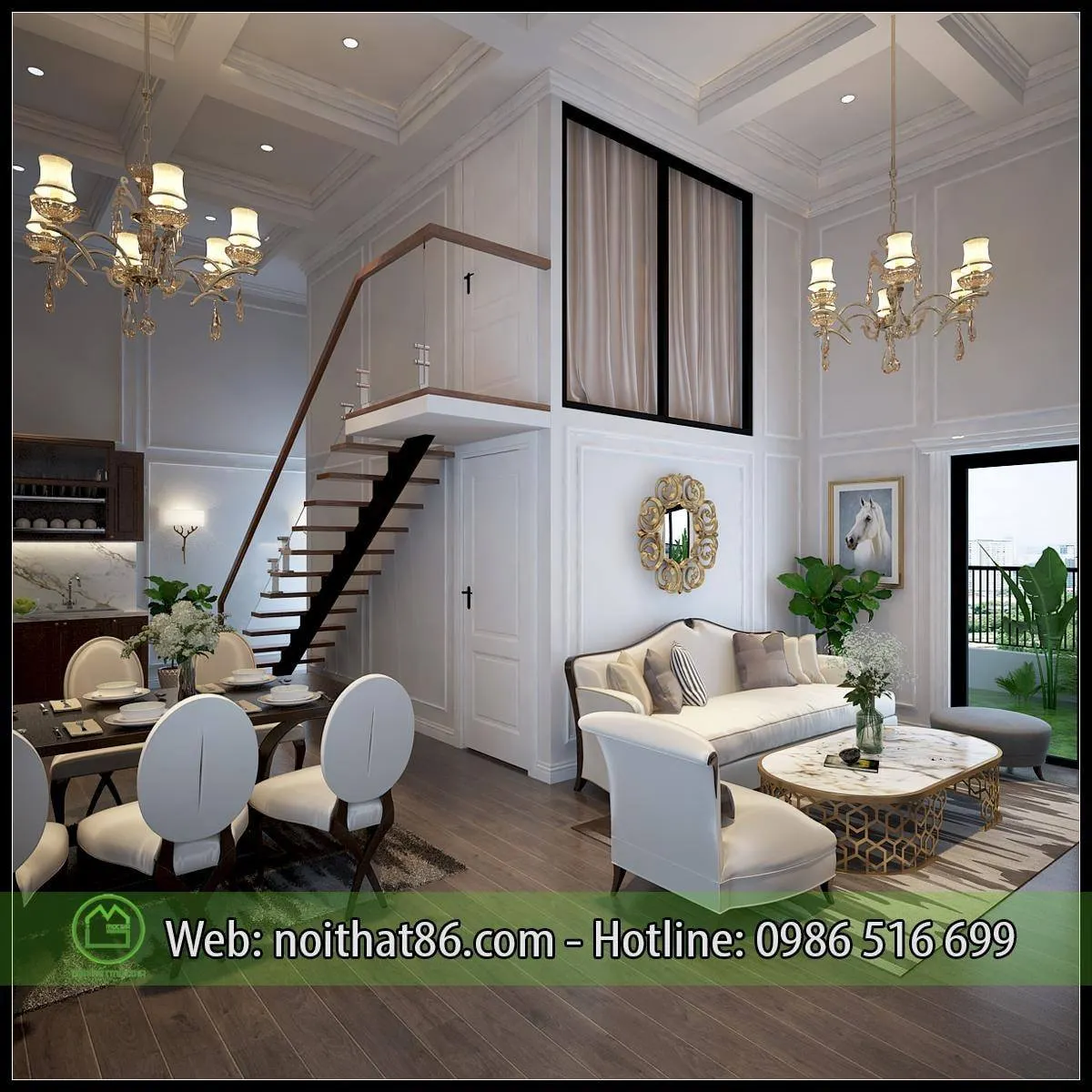 Dự án thiết kế & thi công nội thất shophouse 0302 – hàng hiếm Central Lake