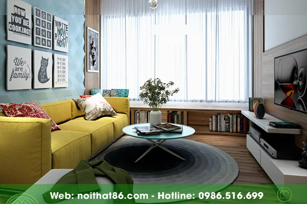 Thiết kế nội thất chung cư GREEN STAR – Chị Quỳnh